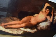 Akty kobiece w malarstwie - Naga Maja - Francis Goya - reprodukcja