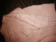 Swetr. Rozm M różowy (nitypowy) 