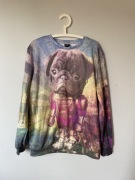 Bluza MrGugu&MissGo XXL kosmos PIES kolorowa