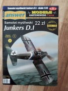 Model kartonowy Junkers D.I