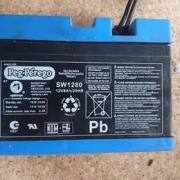 Oryginalny akumulator peg perego 12 V – 8 Ah, niebieski