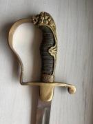 Szabla pruska oficerska kawaleryjska o dużej krzywiźnie