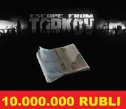 ESCAPE FROM TARKOV 10KK 10.000.000 ROUBLES RUBLI WALUTA EFT