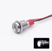 Metalowa lampka kontrolna Led wskaźnik 230v 