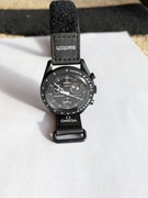 Swatch x Omega Bioceramic Moonswatch Mission To Moonphase Snoopy Black