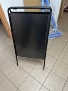 POTYKACZ STOJAK REKLAMOWY Stalowy 50x70 cm