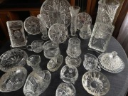 Kryształy PRL Wazony,Patery