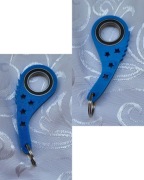 Keyrambit Keyspinner Breloczek-w kolorze NIEBIESKIM-TikTok Brick3D