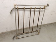 stary bagażnik dachowy do małego Fiata PRL vintage