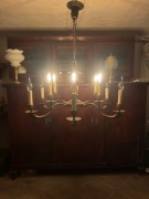 Monumentalny żyrandol świecznikowy | 6 ramion / 12 świeczek 