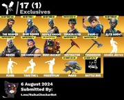 Konto Fortnite FA, OG, Floss, Take The L