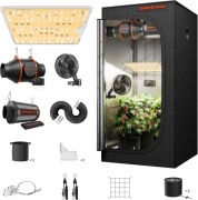 Growbox, Zestaw Spider Farmer 70x70x160 Growbox|SF1000 EVO LED. Nowy