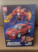 KLOCKI KONSTRUKCYJNE 4 W 1 SAMOCHÓD ROBOT TRANSFORMER