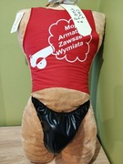 Duża, zabawna poduszka pluszowa facet z wackiem, osiemnastka, panieński 