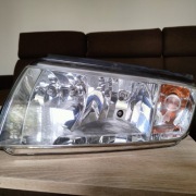 Lampy Przednie Komplet Skoda Fabia I 