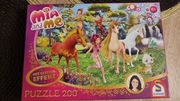 Puzzle brokatowe Mia i ja