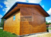 Garaż Blaszany Drewnopodobny z profili na Wymiar