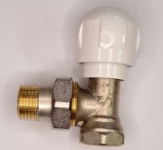 Zawór Grzejnikowy zasilający 1/2" kątowy Comap Focus 