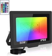Reflektory LED RGB SKYWORLD 50 W z pilotem