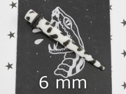 Venom taper rozpychacz biały plugi tunele nowy 6mm