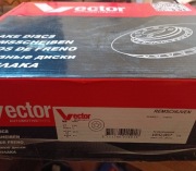 Tarcza hamulcowa VECTOR VRSL007 274mm 5x114,3 Renault Trafic Vivaro Prima