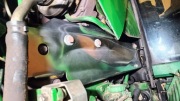 Osłona termiczna L176496 John Deere stal nierdzewna 2mm zamiennik 