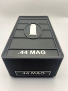 Pudełko pojemnik na amunicję .44 MAGNUM 50 szt. trwały z zatrzaskiem
