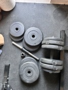 Hantle sztangielki 2x26kg 28mm, regulacja ciężaru