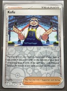 Karta pokemon Stellar Crown Reverse Holo 138/142 Kofu