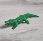 Niemiecka figurka krokodyl Delta-Sport dł. 13,5 cm