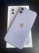 iPhone 11 64 GB fioletowy | Stan bardzo dobry | Pudełko + kabel + etui