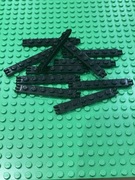 Zawias 1x6 Lego 4504 czarny