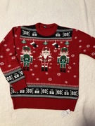 Intimissimi Uomo XL Męski czerwony sweter Świąteczny nowy