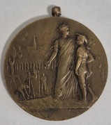 Francja 1925 Stowarzyszenie gimnastyków zagłębia górniczego