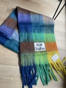 Szal ACNE Studios nowy piękna kolorowa krata okazja!!