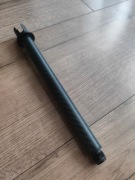 Lufa zewnętrzna carbon MAC airsoft 9" cali, karbon
