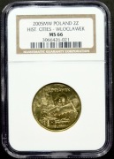 2 ZŁ 2005, WŁOCŁAWEK NGC MS66 #28