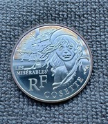 FRANCE Belle Épreuve 10 Euro COSETTE 2011 Pessac - Moneta Srebrna