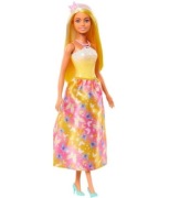 LALKA BARBIE KSIĘŻNICZKA z długimi włosami o żółtych pasemkach HRR09