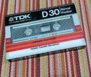 TDK D 30 min. 1982  Japońskie wydanie. 