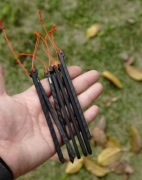 Karbonowe szpilki do namiotu, włókno węglowe 12cm, ultralekkie  3.7g