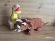 Dinozaury maskotki zestaw