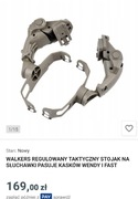 Walkers regulowany taktyczny stojak na słuchawki pasuje do kasku Wendy Fas