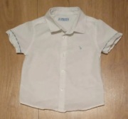 Elegancka biała koszula dla chłopca Mayoral roz.68