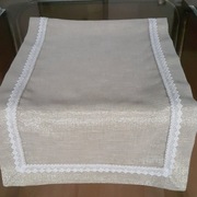 Obrus dekoracyjny- Bieżnik złoty