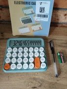 Kalkulator retro mechaniczny dla dzieci LCD Vintage Biuro Szkoła Sklep