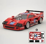 Klocki wzór LEGO FERRARI LM 1990 HYPERCAR Autko Samochodzik Hit Prezent