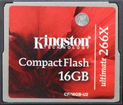 Kingston Technology 16 GB CompactFlash.  