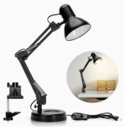 Aigostar Lampa stołowa biurkowa 2w1 E27 40W