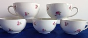 PIĘKNA PORCELANA RIEBER MITTERTEICH BAVARIA FILIŻANKA 5 SZTUK